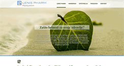 Desktop Screenshot of lenispharm.hr